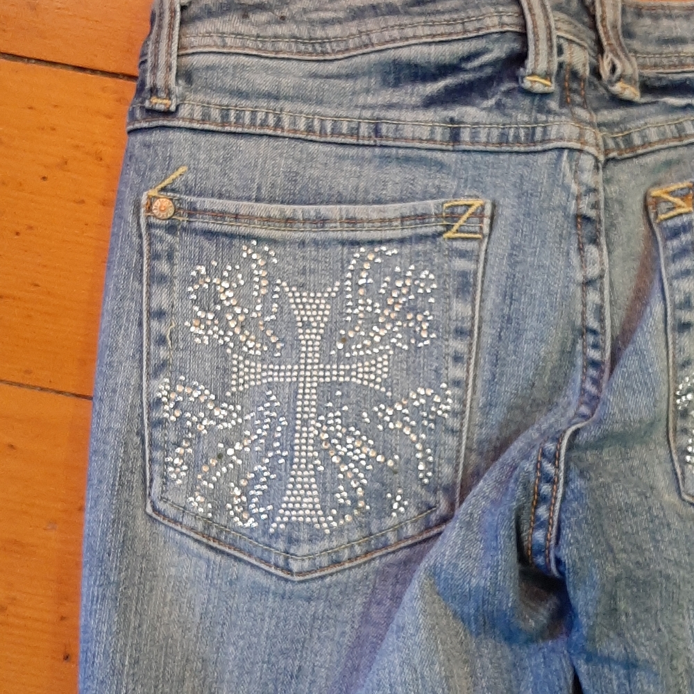 Zanadi bootcut blue jeans